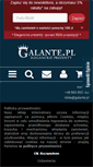 Mobile Screenshot of galante.pl